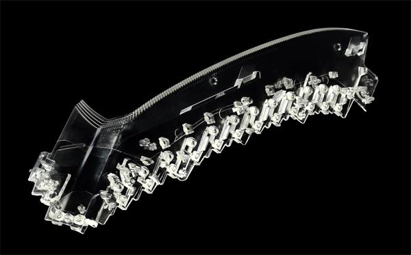 Auto Light guide mould - Car clear light guide strip mold