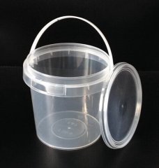 Transparent packing bucket mould
