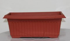 Rectangle flower pot mould