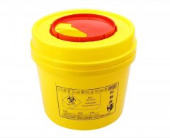 Plastic sharps disposal container mould and medical sharps container mould